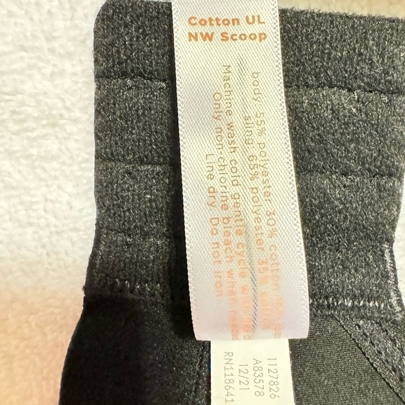 Cacique Cotton Unlined No Wire Scoop Bra 40C - Picture 9 of 9